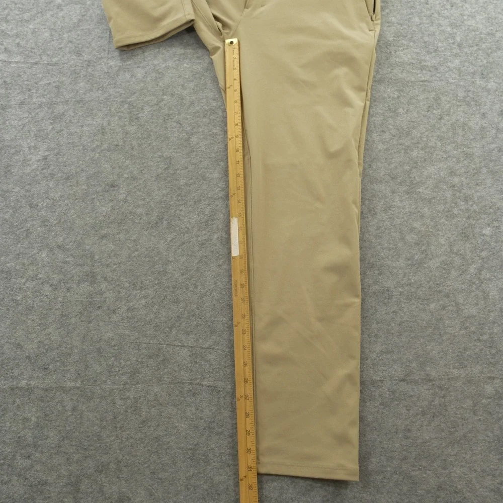 Lululemon Pants Mens 34 Commission Chino Flat Front Classic Fit Medium Rise Golf